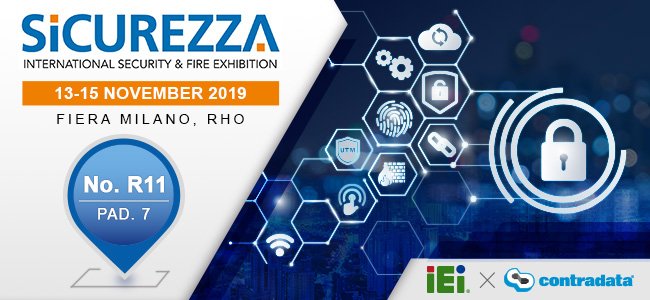 IEI Welcomes Your Visiting to Sicurezza 2019 in Italy