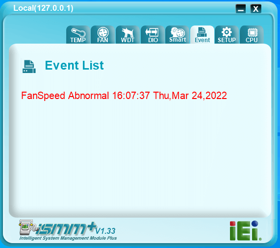 ismm event list