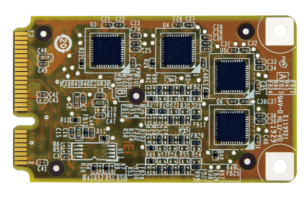 MPCIE-UART-KIT01 Mini-PCIe Module Back