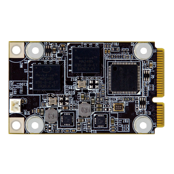 Mustang-MPCIE-MX2 VPU Card front