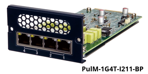 Pulm-1G4T-I211-BP network interface card