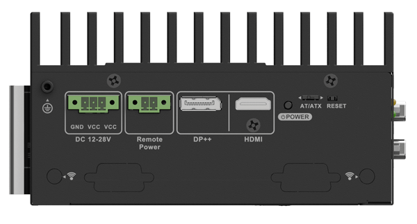 High-performance DIN-rail Control Computer with Intel 11th Gen Tiger Lake  Core i7/i5/i3 CPU, 8GB RAM