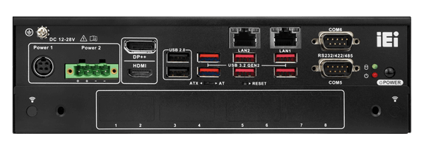 TANK-XM810 Pin-Fin Industrial Embedded System IO