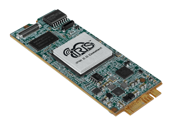 iRIS2-2600 Remote Management Module Side View