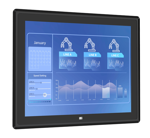 PPC2-C17-EHL 17 Inch Fanless Panel PC | Intel® Elkhart Lake Platform