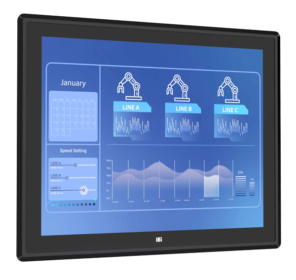 PPC2-C19-EHL 19 Inch Fanless Panel PC | Intel® Elkhart Lake Platform