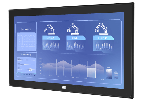 PPC2-CW19-EHL 18.5 Inch Fanless Panel PC | Intel® Elkhart Lake Platform