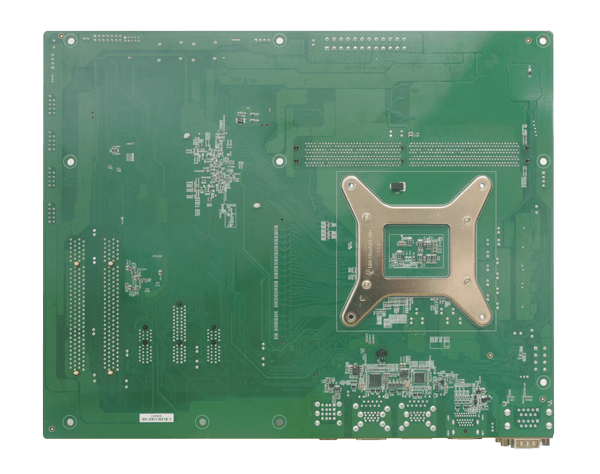 IMBA-ADL-H610 ATX form factor industrial motherboard back view