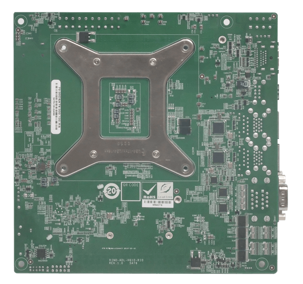 KINO-ADL mini-ITX SBC supports LGA1700 Intel® 12th/13th Generation Core™ i9/i7/i5/i3, Pentium® and Celeron® processor