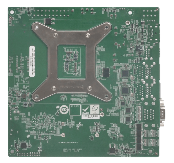 KINO-ADL-H610 mini-ITX SBC back