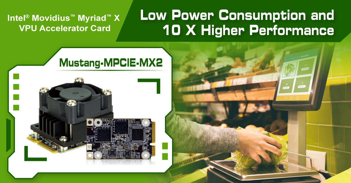 IEI Launches Mustang-MPCIE-MX2 VPU Accelerator Card for an