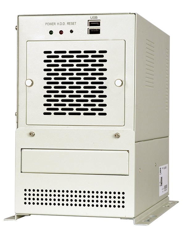 IEI Technology PAC-400GW-R11//A618A 5-Slot Half Size Industrial Chassis,White,1x 8cm Fan,with ACE-A618A-RS-R11 180W