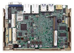 WAFER-ULT3 Embedded Board, Triple display with VGA/iDP, HDMI™ and LVDS selection