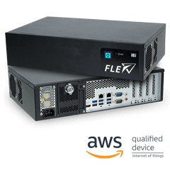 FLEX-BX200-Q370 AI Embedded System with AWS and Microsoft Azure Certified