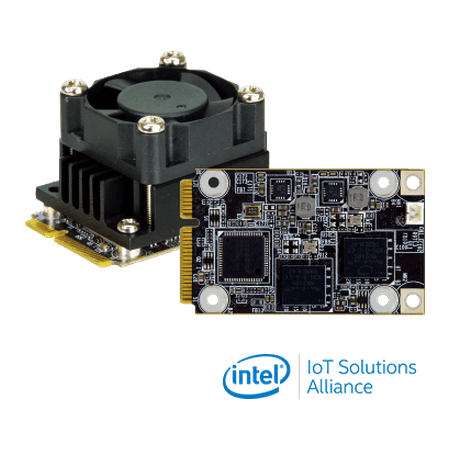Mustang-MPCIE-MX2 mini PCIE VPU accelerator card