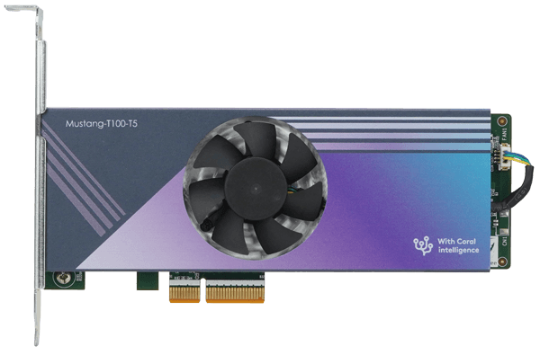 Mustang-T100-T5 TPU Accelerator Card
