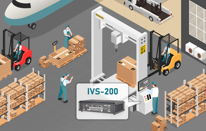 IVS-200 Embedded Computer Optimizes Static Freight Dimensioning
                    