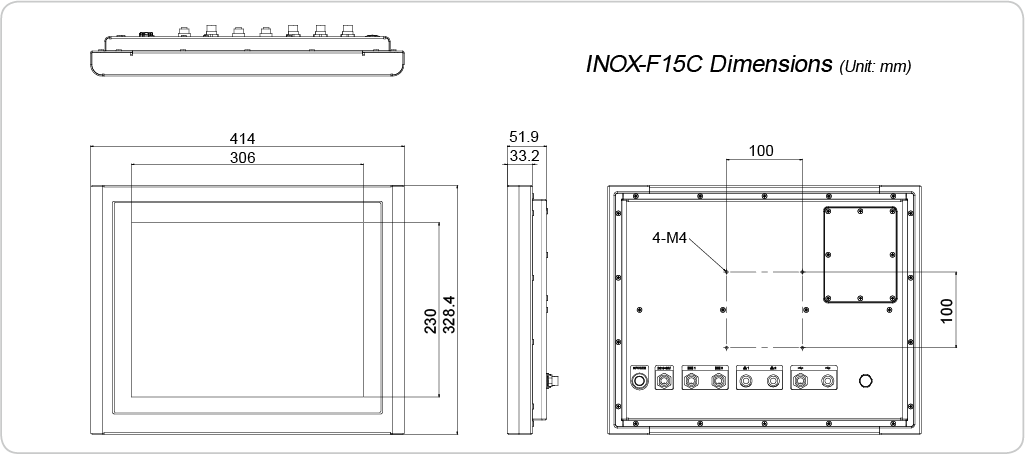 stainless-steel-panel-pc-Dimensions