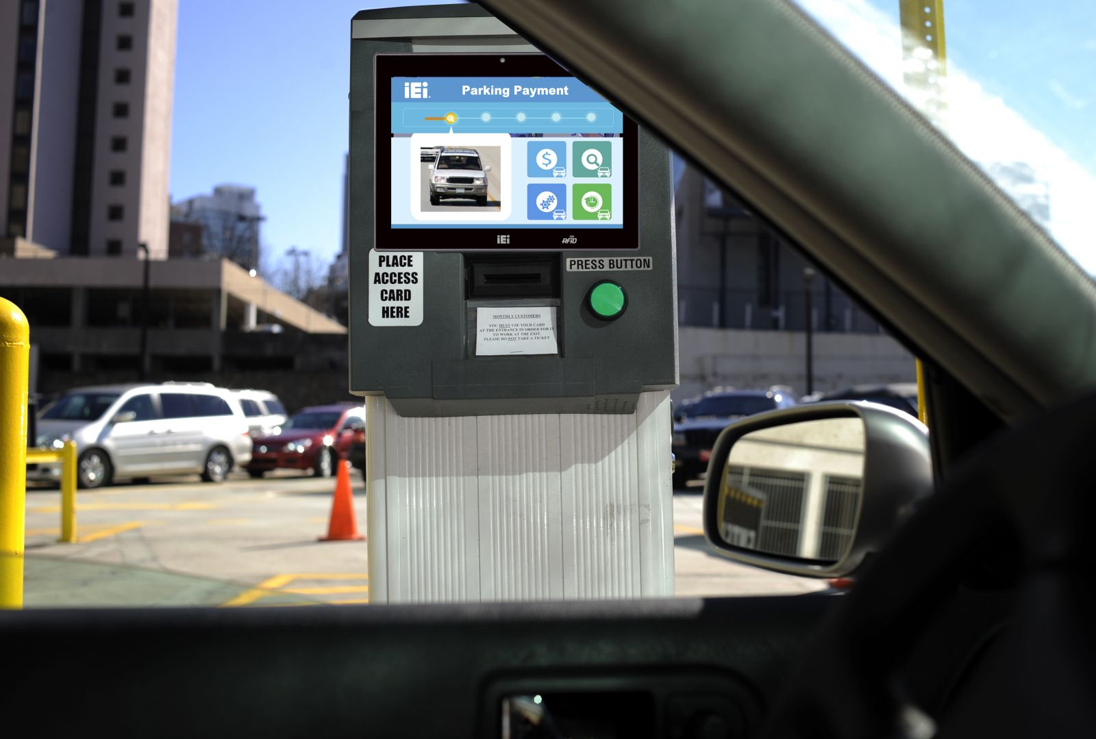 Toll Station Ticketing Machine