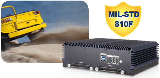 MIL-STD-810F IEI vehicle box pc-2