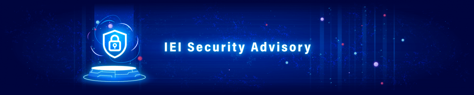 IEI Security Advisory