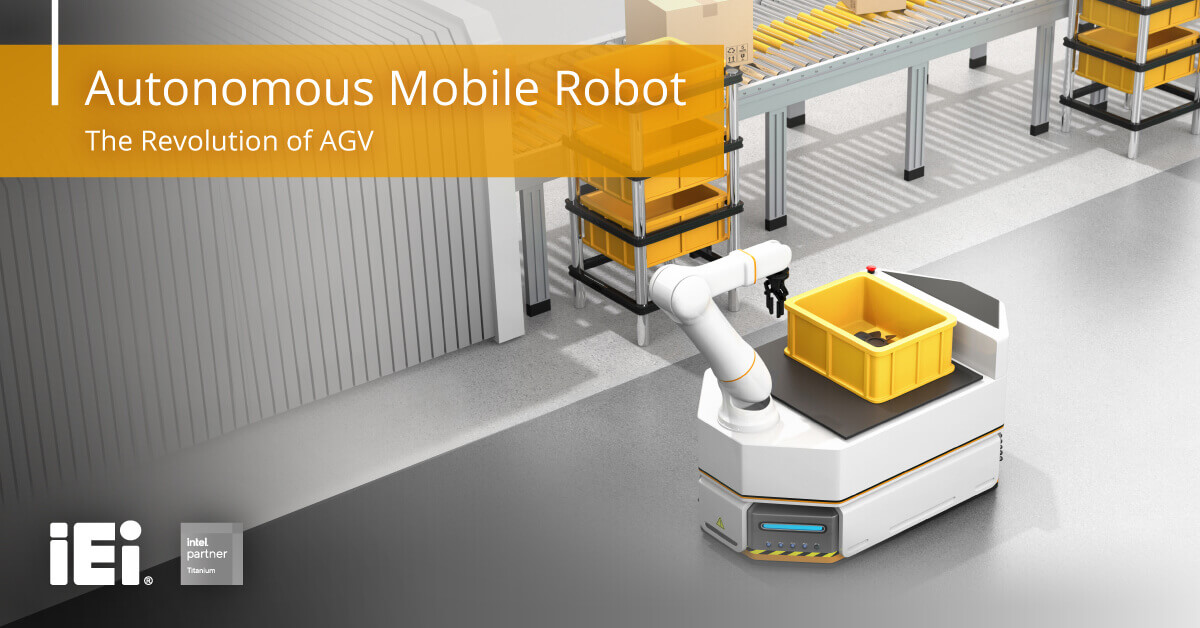 Autonomous Mobile Robot The Revolution AGV | Industrial Automation