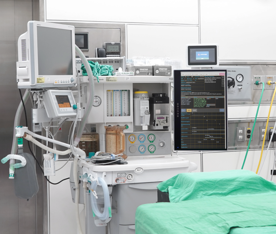 IEI Anesthesia Information Solution in operating room